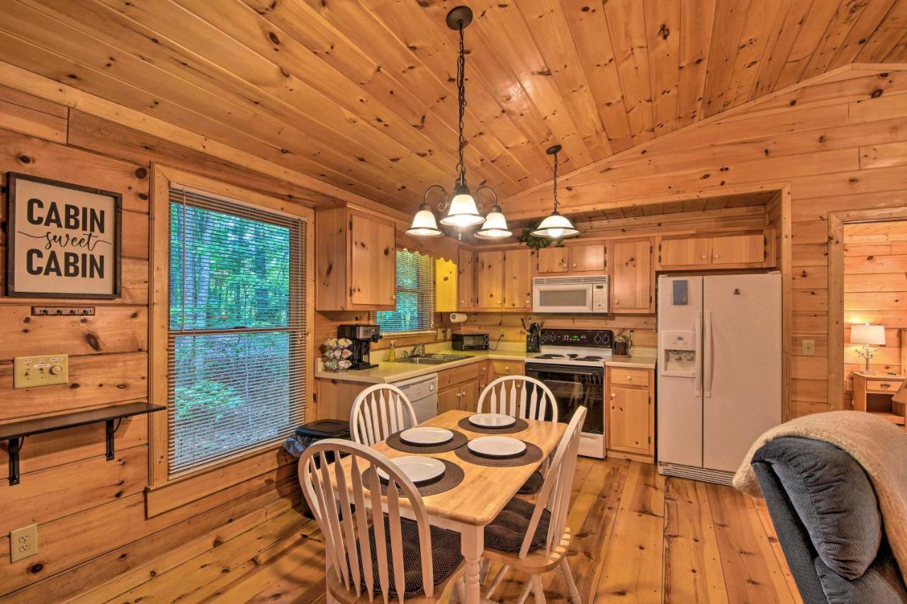 Pinot And Pine Chic Log Cabin About 5 Mi To Blue Ridge Eksteriør billede
