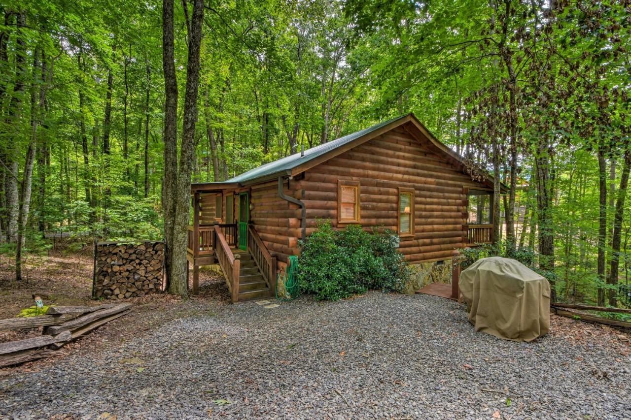 Pinot And Pine Chic Log Cabin About 5 Mi To Blue Ridge Eksteriør billede