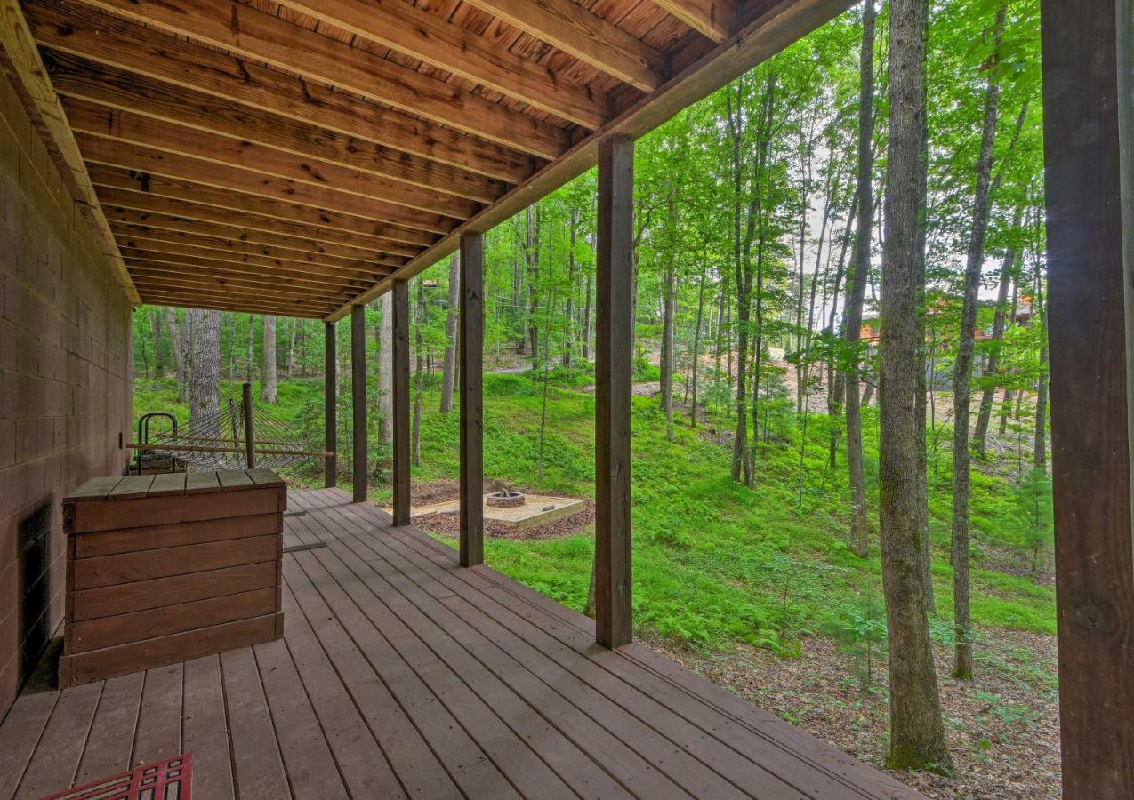 Pinot And Pine Chic Log Cabin About 5 Mi To Blue Ridge Eksteriør billede