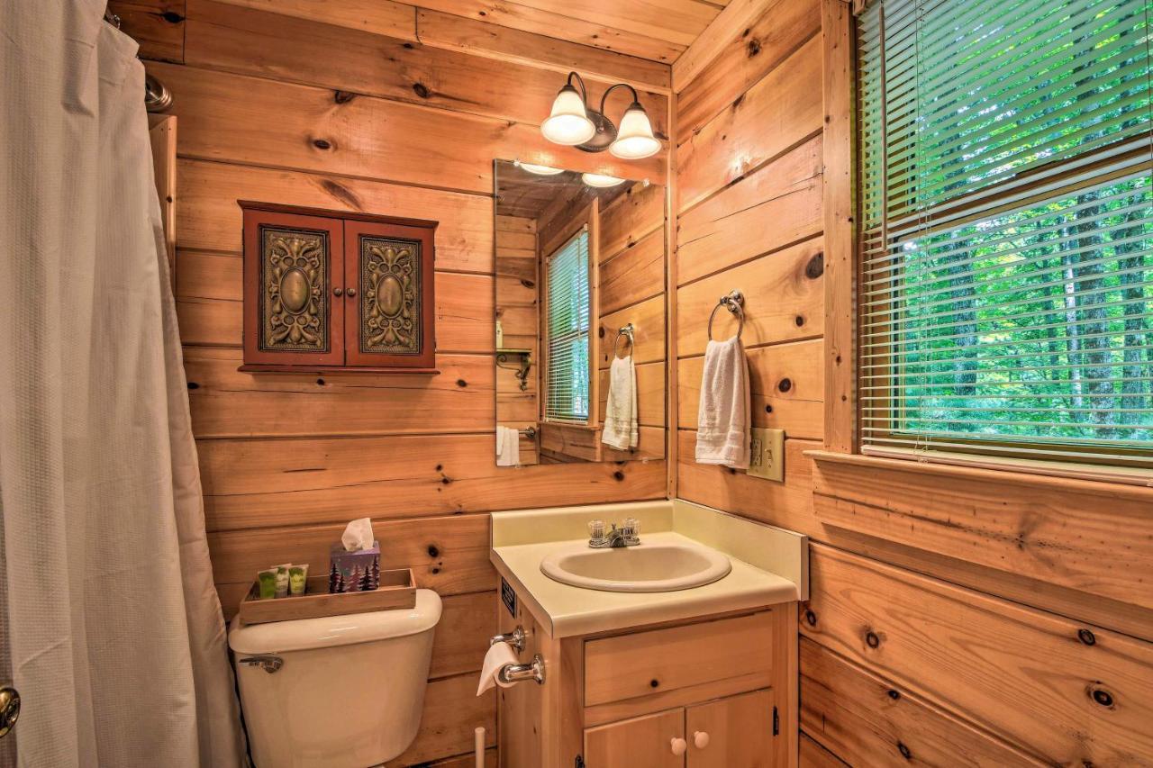 Pinot And Pine Chic Log Cabin About 5 Mi To Blue Ridge Eksteriør billede